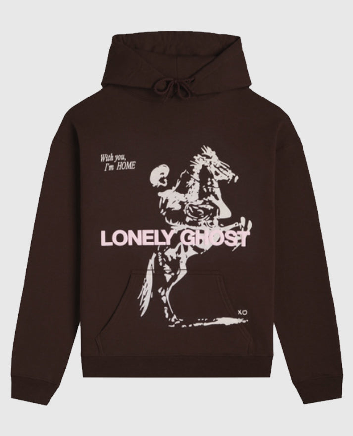 Unisex Lonely Ghost You Feel Like Home Hoodie