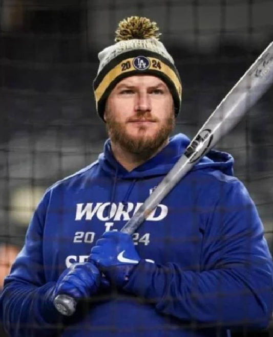 Los Angeles Dodgers 2024 World Series Blue Hoodie