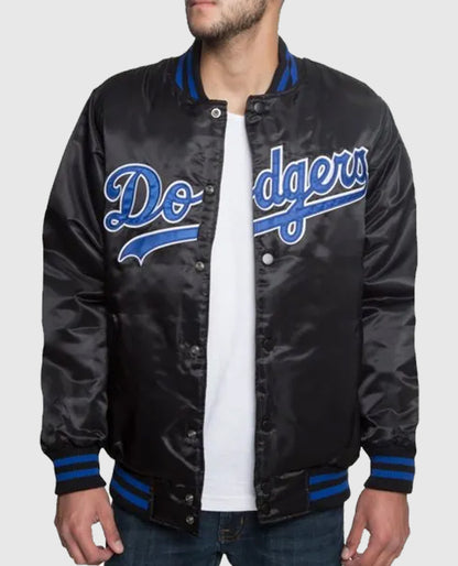 Los Angeles Dodgers Black Jacket