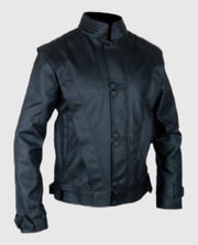 Michael Jackson Thriller Black Leather Jacket