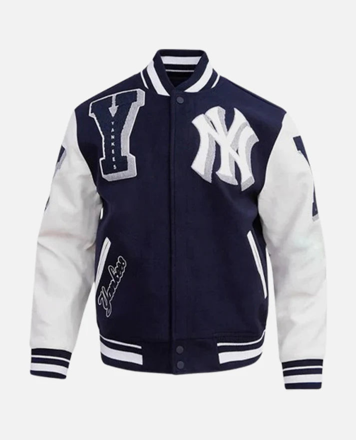 MLB New York Yankees Men's Blue Varsity Jacket