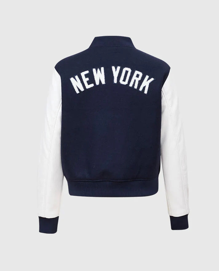 MLB New York Yankees Women's Letterman Jacket