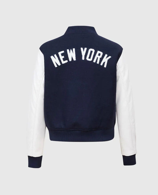 MLB New York Yankees Women's Letterman Jacket