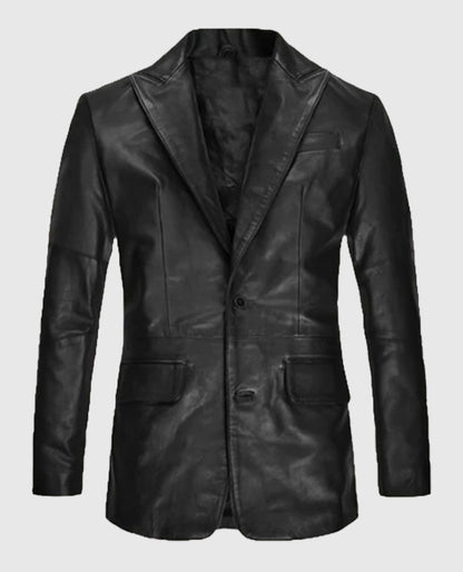 Men's Catwalk Leather Blazer
