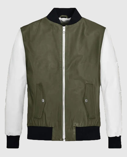 Men's Coach Varsity Leather Jacket