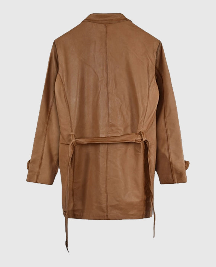 Men's Tan Burnished Royal Flying Coat 