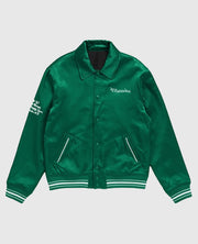 Mia Goth MaXXXine Green Letterman Jacket