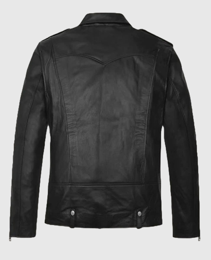 Michael B. Jordan Leather Black Jacket