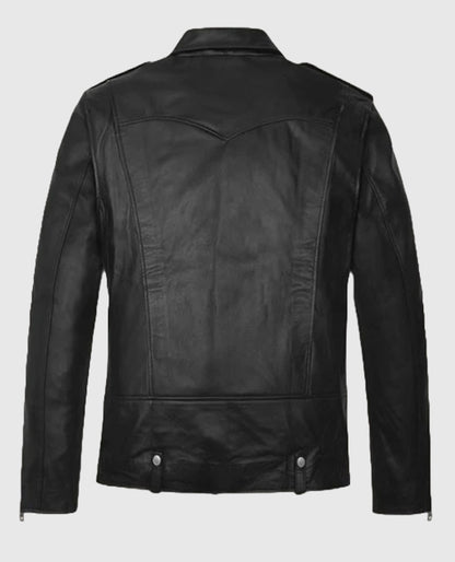 Michael B. Jordan Leather Black Jacket