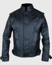 Michael Jackson Thriller Black Leather Jacket