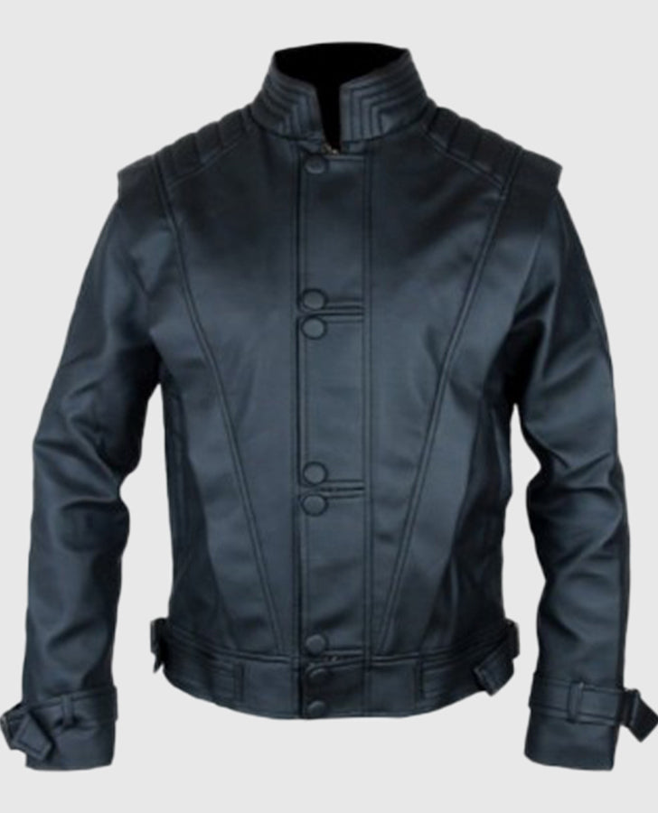 Michael Jackson Thriller Black Leather Jacket
