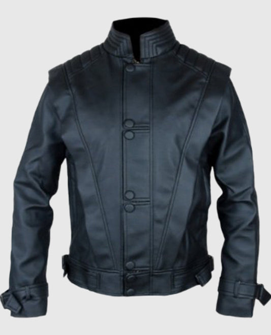 Michael Jackson Thriller Black Leather Jacket