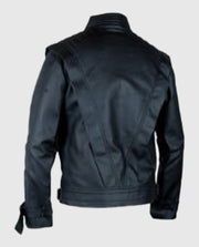 Michael Jackson Thriller Black Leather Jacket