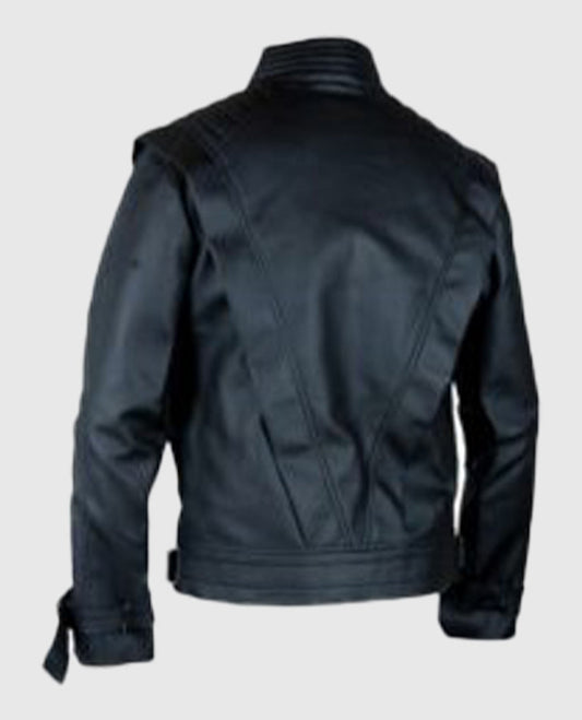 Michael Jackson Thriller Black Leather Jacket