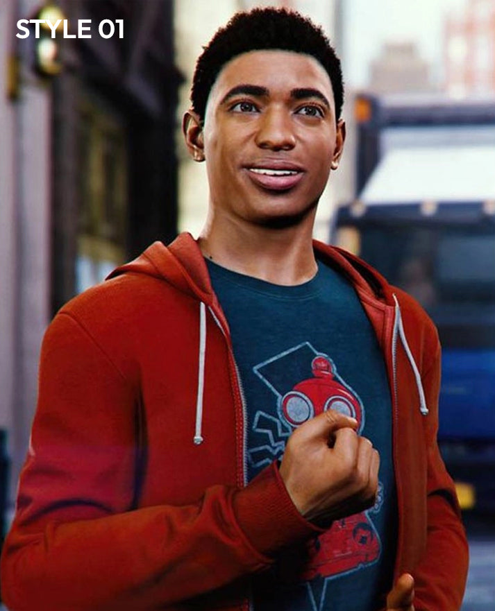 Miles Morales Spider Verse Hooded Jacket
