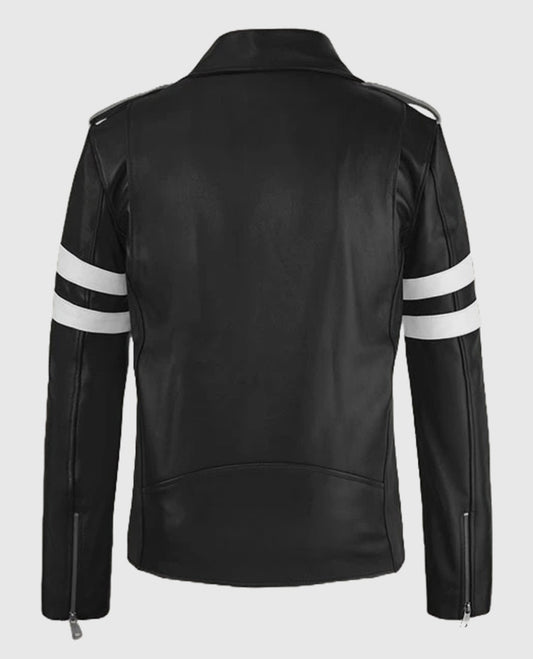 Monza Biker Leather Jacket for Men