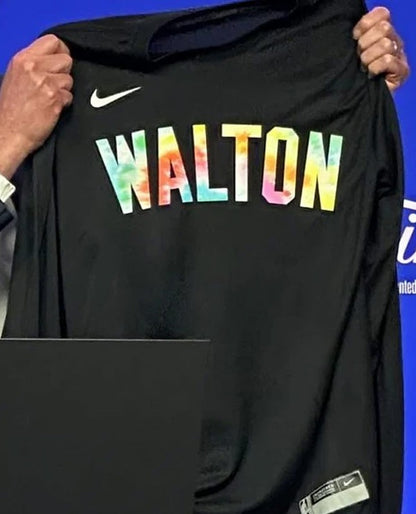 NBA Final Tie Dye Walton Black  Shirt