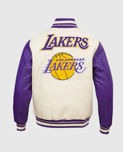 NBA Los Angeles Lakers Men's White Jacket
