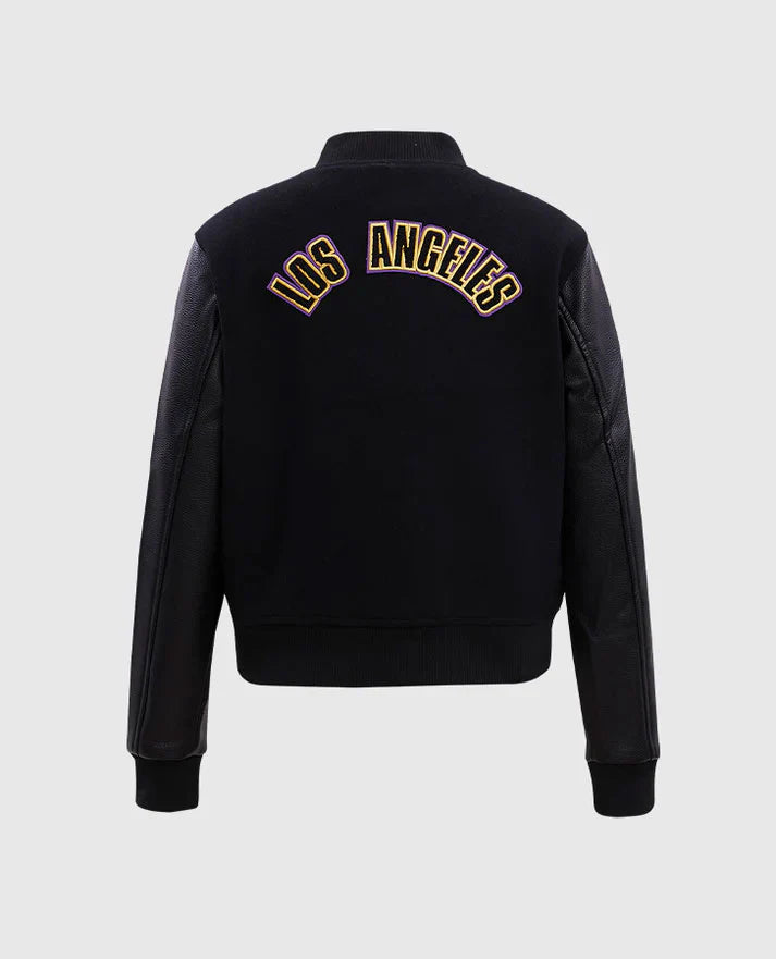 NBA Los Angeles Lakers Women's Black Jacket