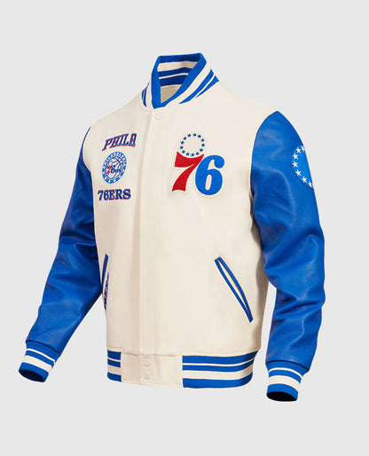 NBA Philadelphia 76ers Men's Rib Jacket