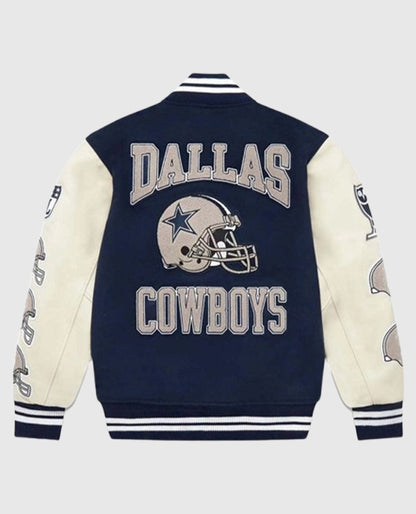 NFL Dallas Cowboys Navy Blue Varsity Jacket