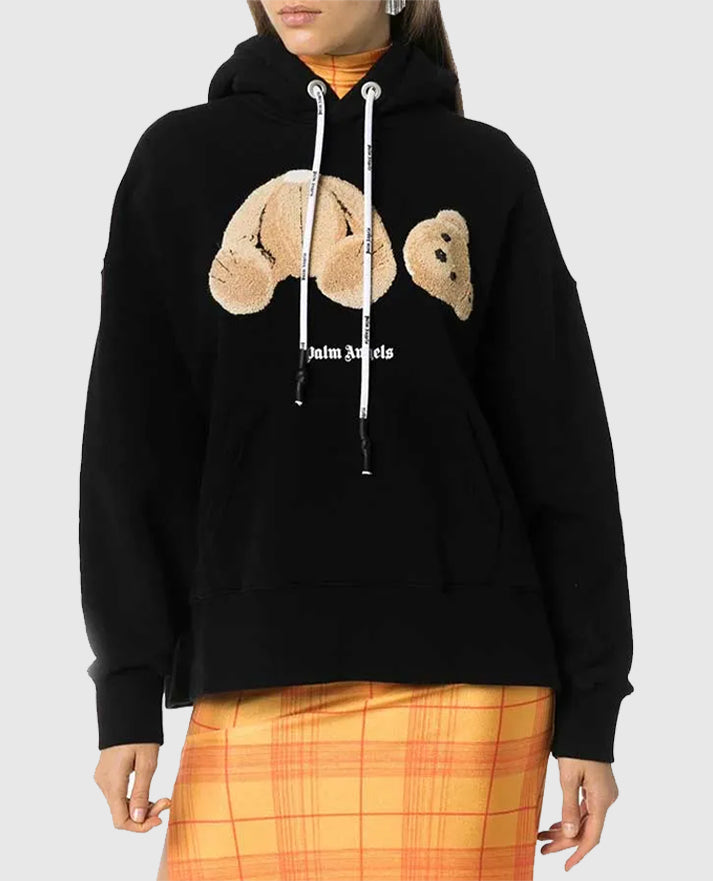 Palm Angels Black Hoodie