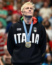 Paris 2024 Olympics Italia Black Hoodie