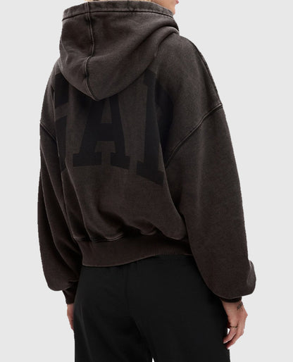 Project GAP Vintage Brown Pullover Hoodie