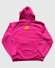 Rapper Young Thug Sp5der Pink Hoodie