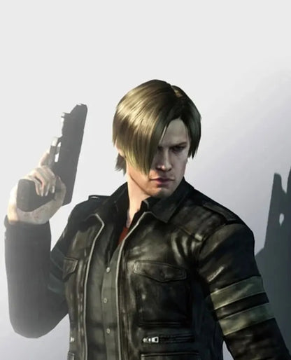 Resident Evil 6 Leon Kennedy Leather Jacket