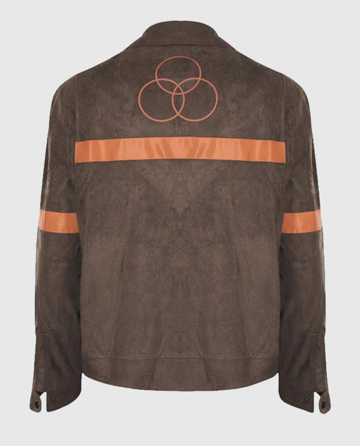 Rick Grimes CRM Brown Jacket from The Walking Dead