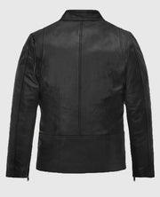 Robert Downey Jr. Black Leather Jacket