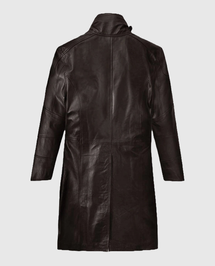 Ryan Gosling Blade Runner 2049 Brown Leather Long Coat
