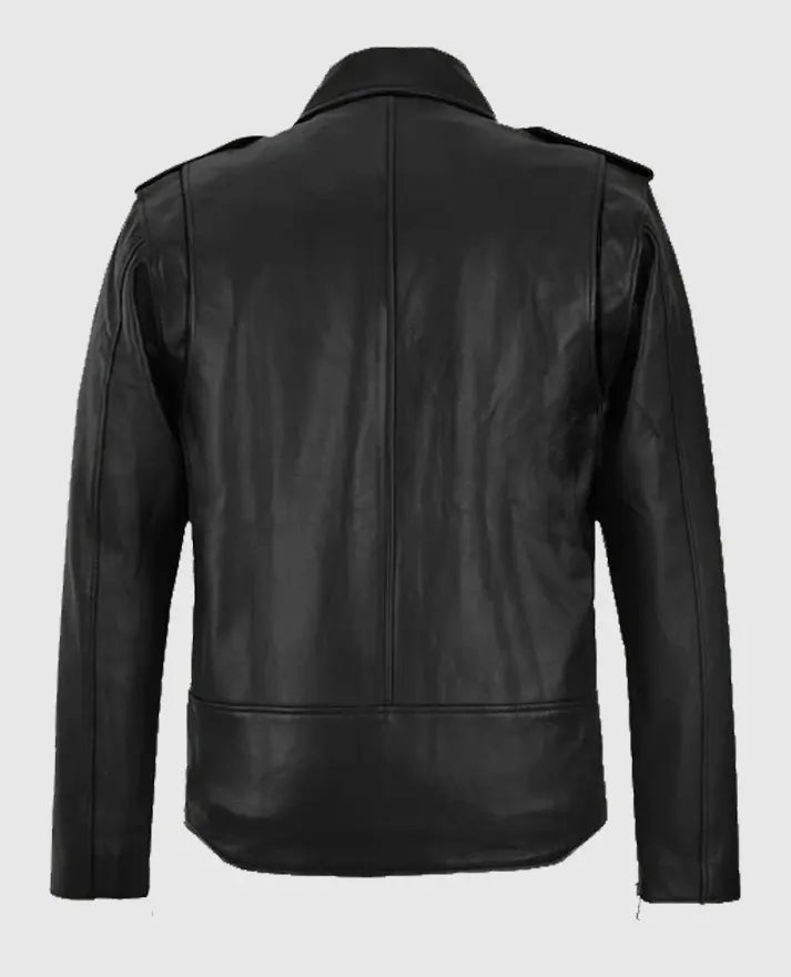 Ryan Gosling Song To Song Leather Black Jacket