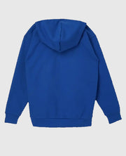 SP5DER Web Suit Hoodie Blue Rhinestone