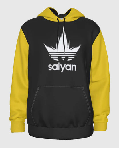 Saiyan Adidas Black Hoodie