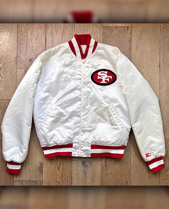 San Francisco 49ers White Jacket