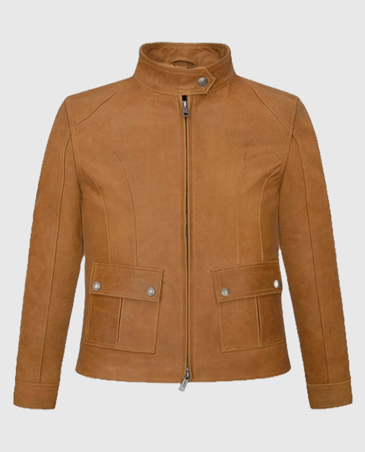 Scarlett Johansson Avengers Leather Jacket