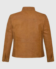Scarlett Johansson The Avengers Brown Leather Jacket