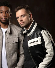 Sebastian Stan Leather Jacket