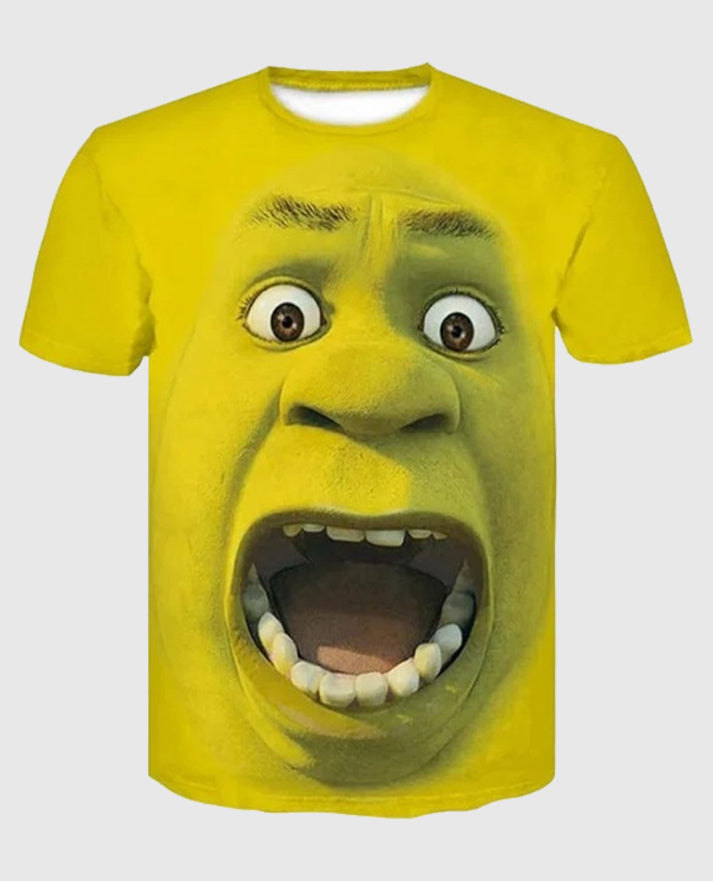 Shrek Unisex Green Cotton T-Shirt