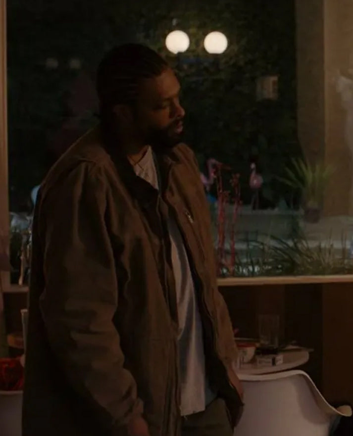 Snowfall Season 05 Peaches Cotton Jacket