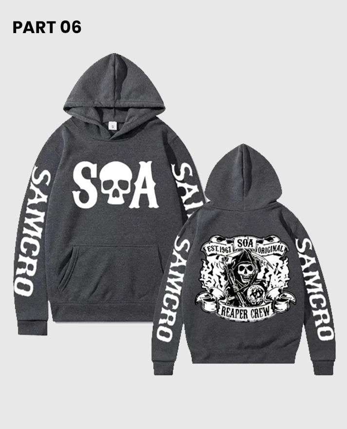 Sons of Anarchy SAMCRO Dark Hoodie