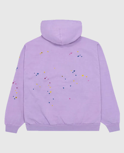Sp5der Acai Purple Hoodie