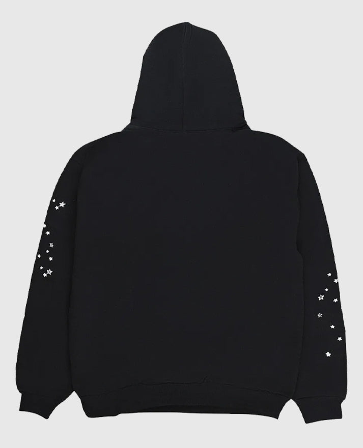 Sp5der OG Web Black Pullover Hoodie
