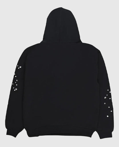 Sp5der OG Web Black Pullover Hoodie