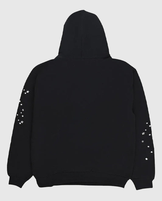 Sp5der OG Web Black Pullover Hoodie