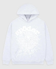 Sp5der OG Web White Pullover Hoodie