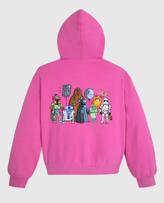 Star Wars Pink Pullover Hoodie
