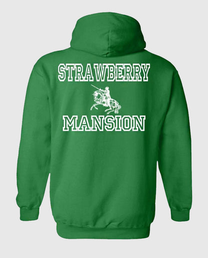 Strawberry Mansion Pullover Hoodie Unisex